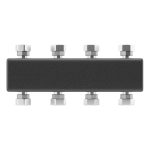 Коллектор распределительный Wester, до 3 контуров с кронштейном