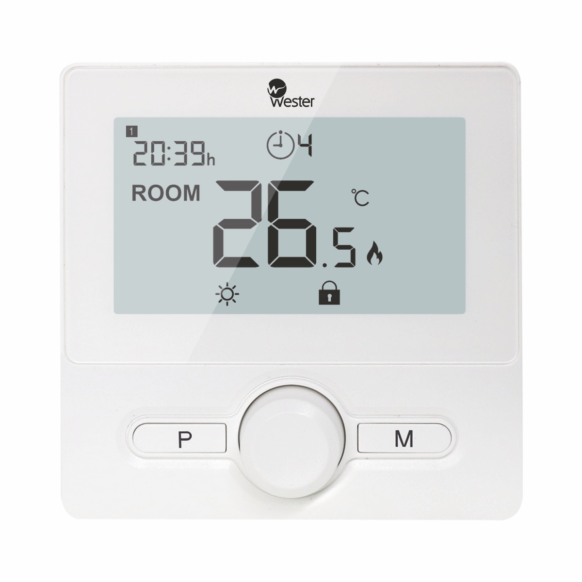 Термостат электронный програмируемый Wester RT25P