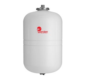 Бак мембранный для ГВС и гелиосистем WESTER Premium WDV 24л 12 бар (к/ф из нерж.)