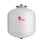 Бак мембранный для ГВС и гелиосистем WESTER Premium WDV 35л 12 бар (к/ф из нерж.)