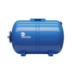 Гидроаккумулятор горизонтальный WESTER WAO 80л 10 бар