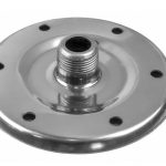 Контрфланец со штуцером 3/4″ D 140 нерж