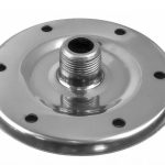 Контрфланец со штуцером 1″ D 140 нерж