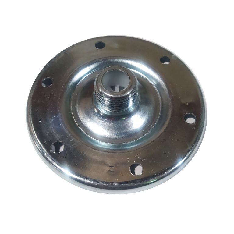 Контрфланец со штуцером 1" D 140 для баков с горловиной диаметром 89 мм оц.