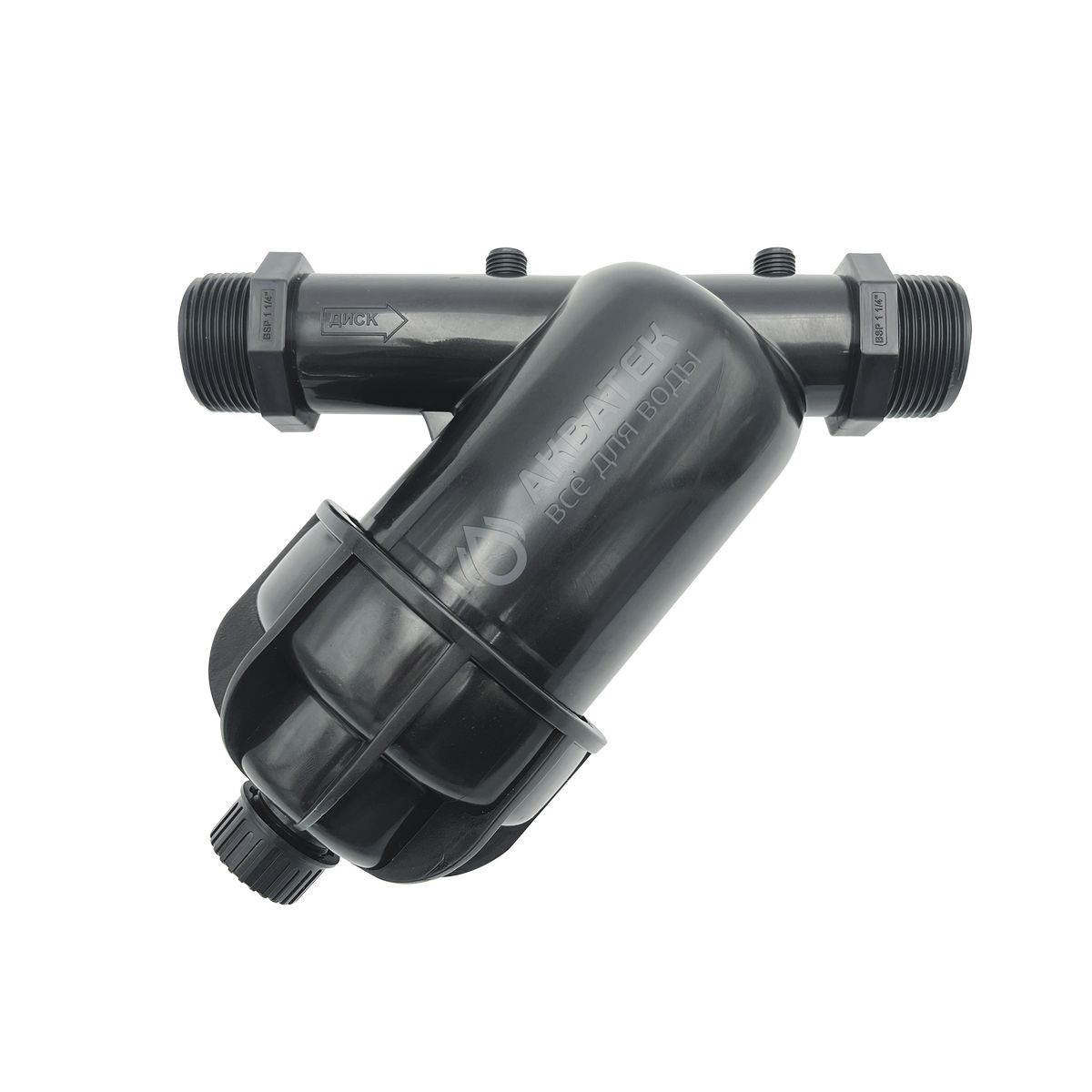 Фильтр Дисковый Y-образный Акватек AT-FD- 1 ¼” (120 мкм)