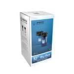 Корпус Вig Вlue 10” 1″прозрачный для холодной воды (кронштейн, латунные вставки)