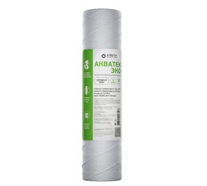 Картридж нитяной АКВАТЕК ЭКО 10" SL для хол воды 5 мкм