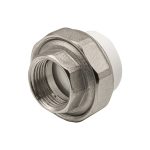 Муфта комб. разъемная ВР 32х3/4″ бел.