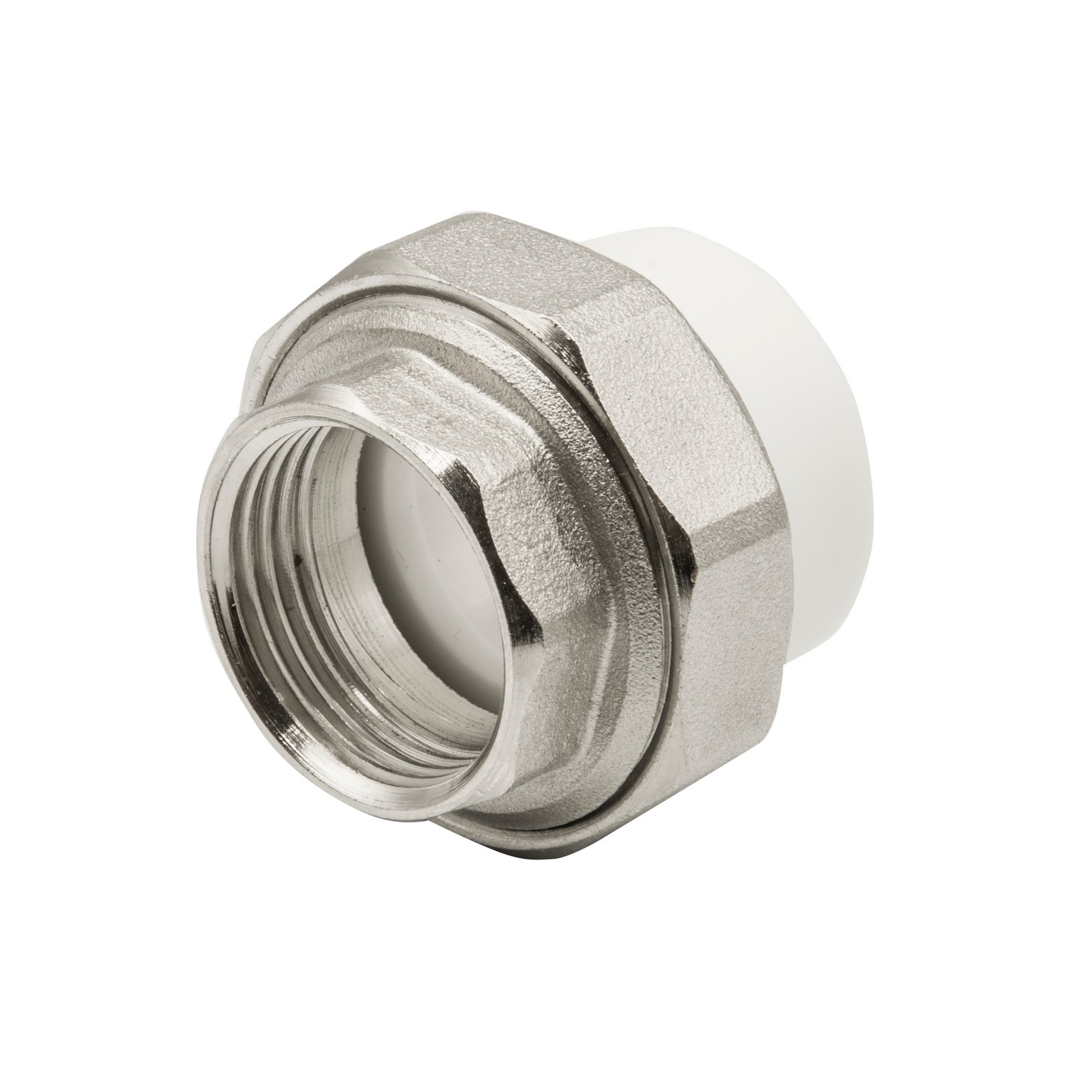 Муфта комб. разъемная ВР 32х1″ бел.