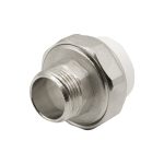 Муфта комб. разъемная НР 25х3/4″ бел.