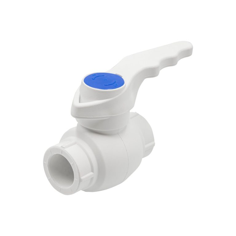 Кран шар ручка 20 бел.