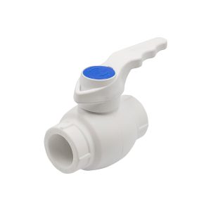 Кран шар ручка 25 бел.