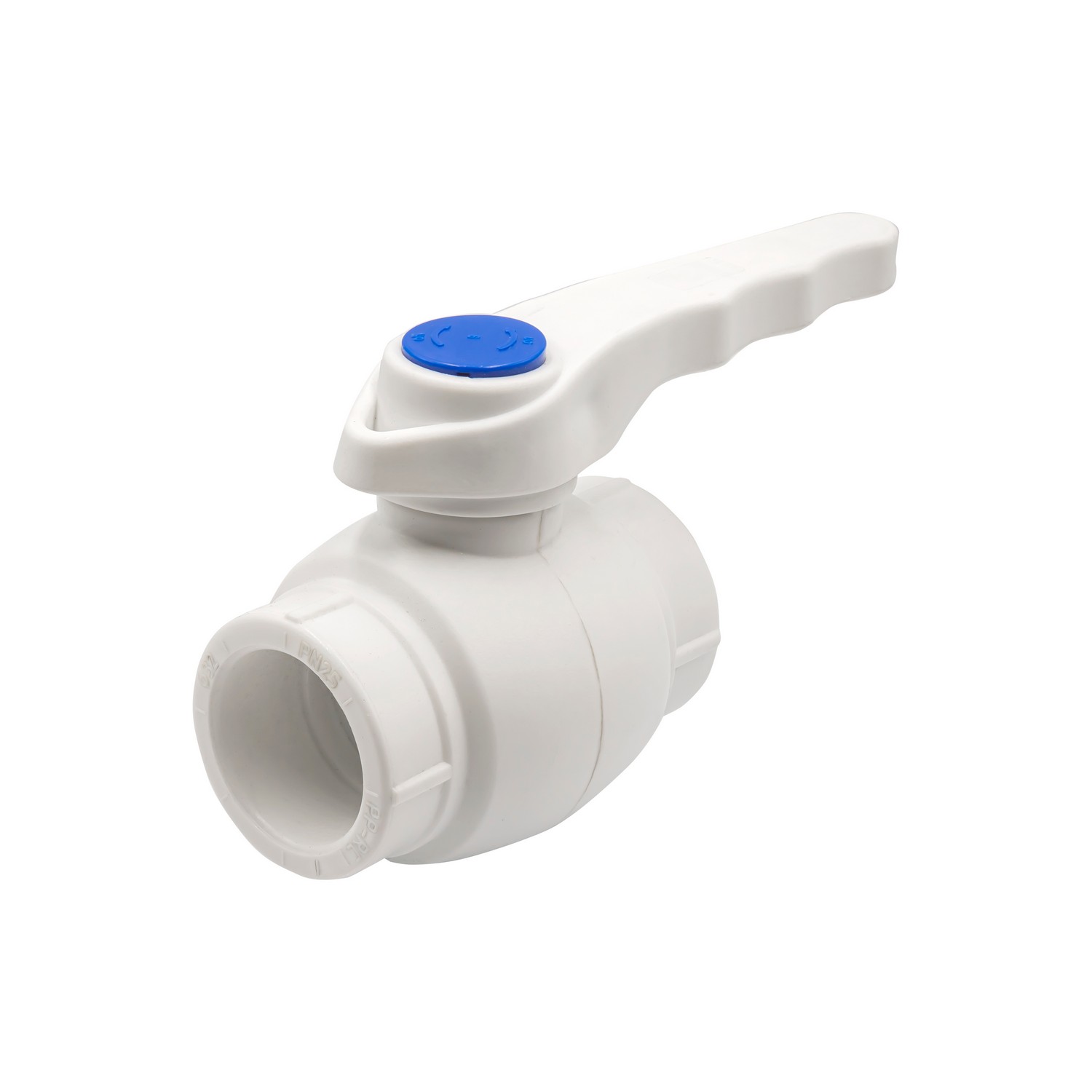 Кран шар ручка 40 бел.