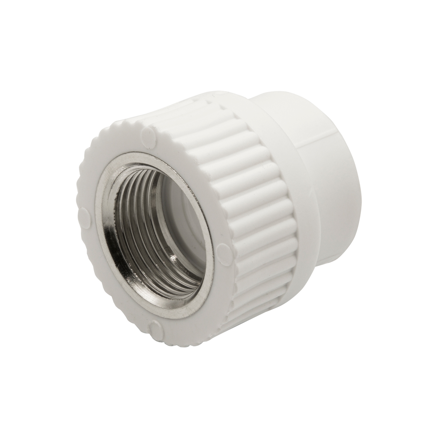 Муфта комб. ВР 25х3/4″ бел.