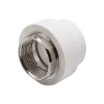 Муфта комб. ВР 40х1 1/4″ под ключ бел.