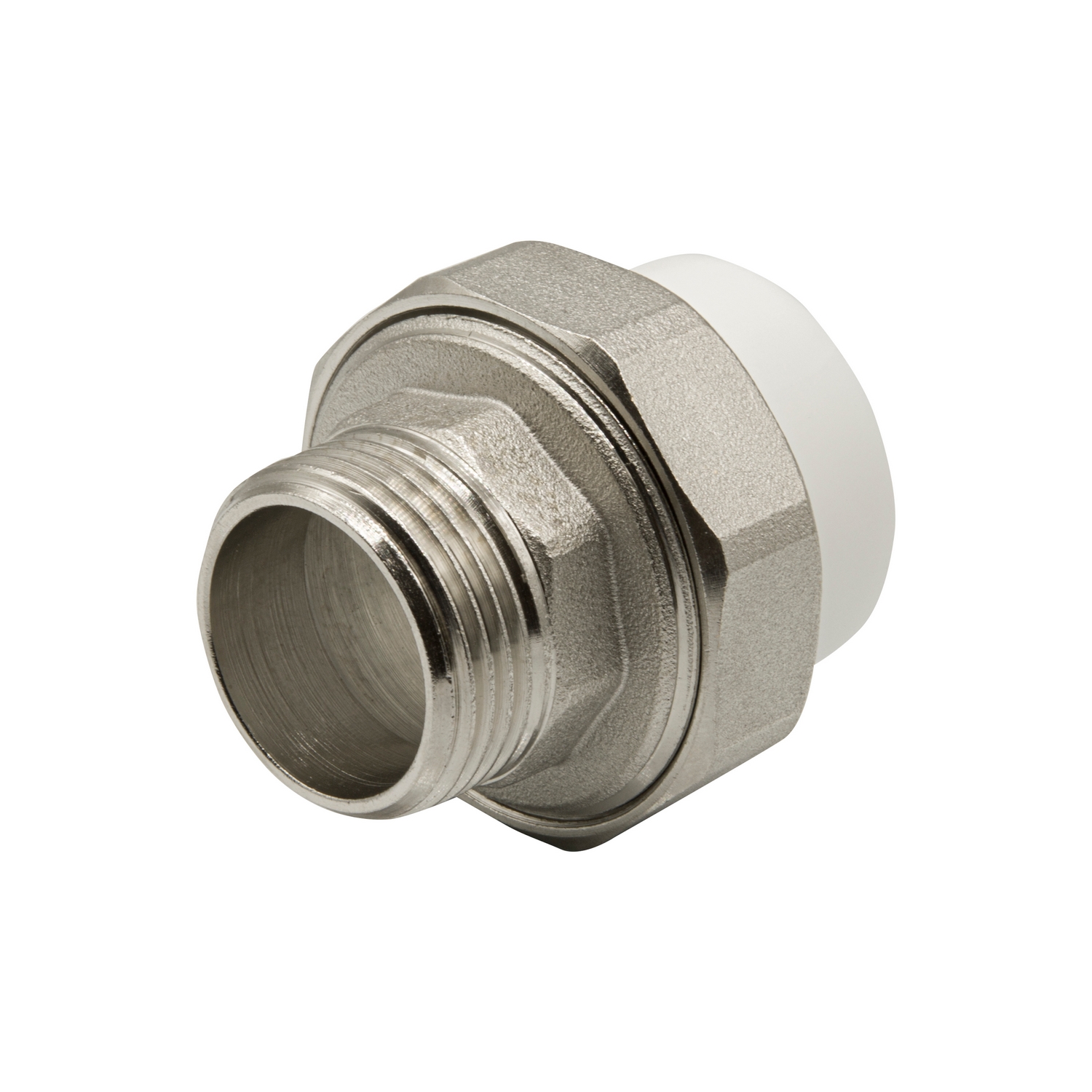 Муфта комб. разъемная НР 32х1″ бел.