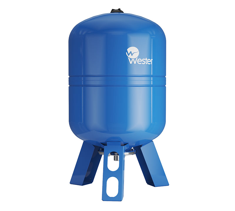 Гидроаккумулятор WESTER Premium WAV 50л 10 бар (к/ф из нерж.)