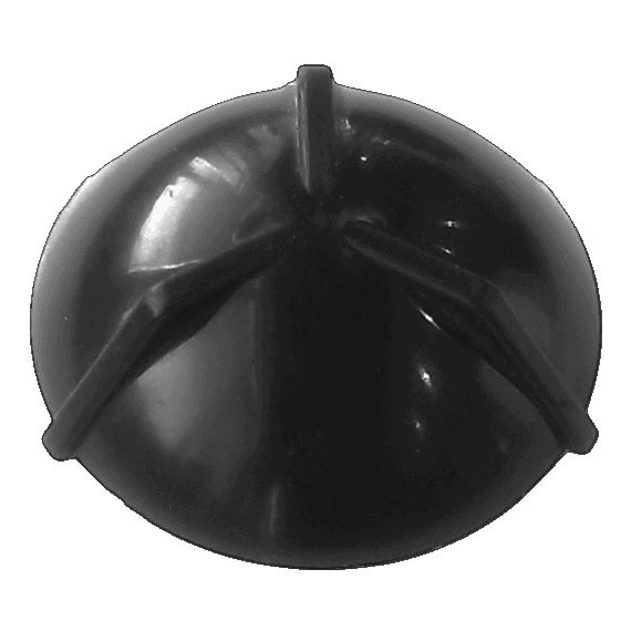 Заглушка пластиковая черная для мембранного бака (ниппеля)