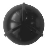 Заглушка пластиковая черная для мембранного бака (ниппеля)
