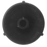 Заглушка пластиковая черная для мембранного бака (ниппеля)