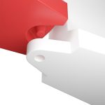 Барьер дорожный временный белый 2000 мм (Р)