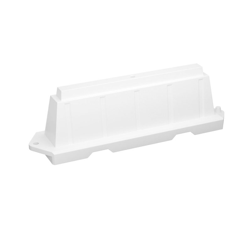 Барьер дорожный временный вкладной белый 2000мм (М)