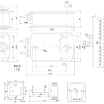 Электропривод BLF230-05-T для противопожарных клапанов с термодатчиком