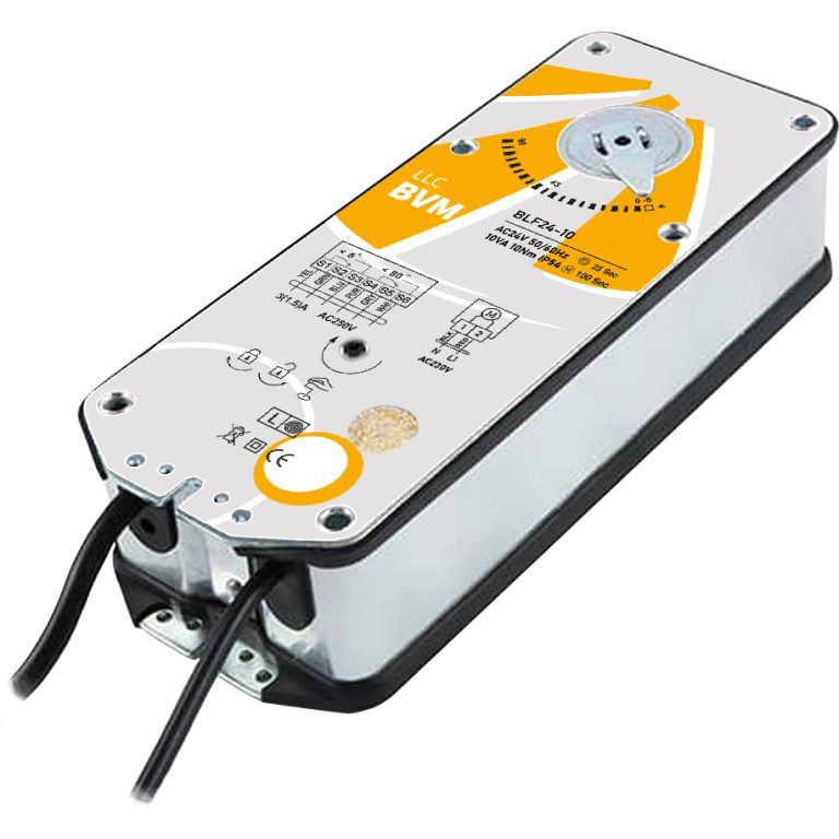 Электропривод BLF24-10 для противопожарных клапанов