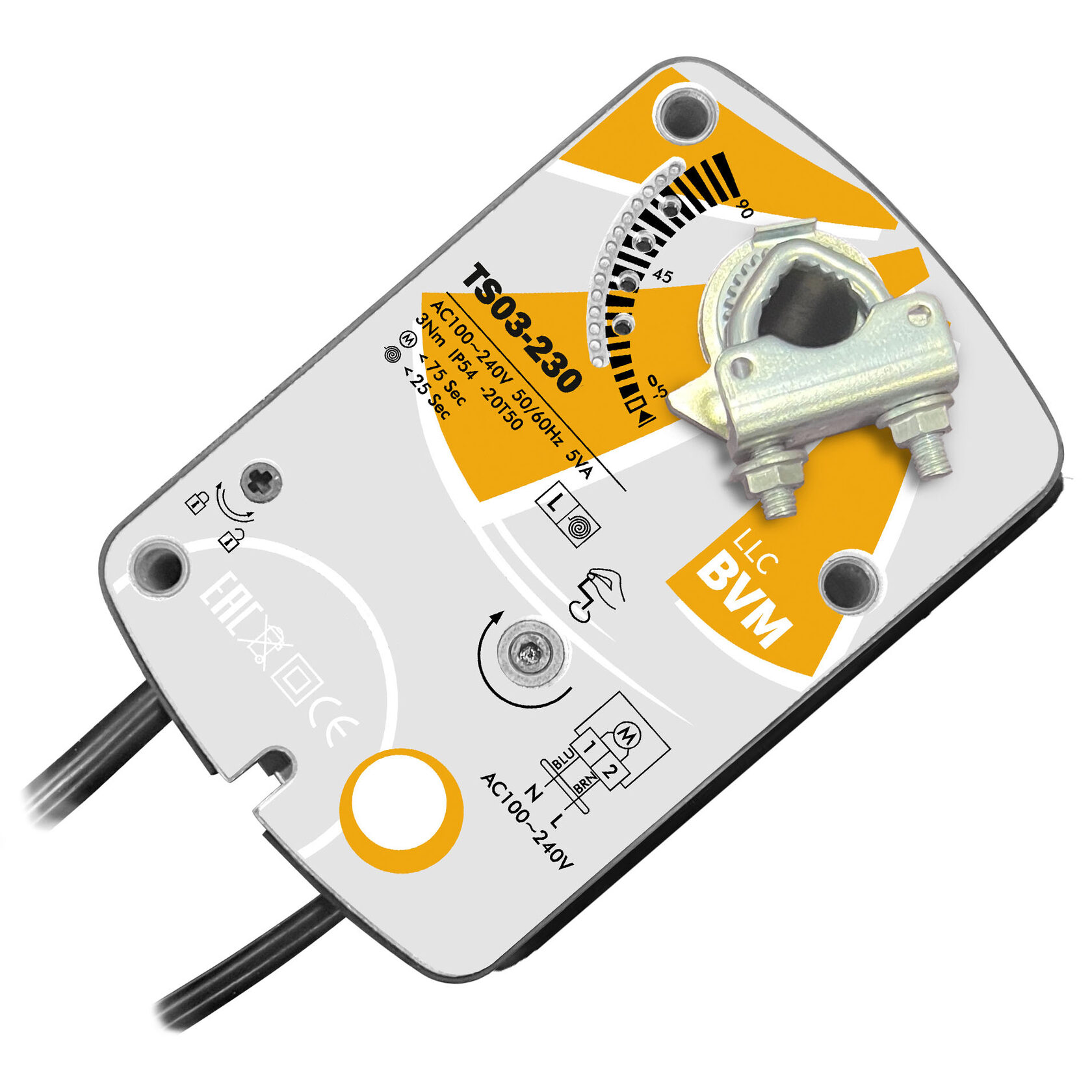 Электропривод TS03-230 для воздушных клапанов