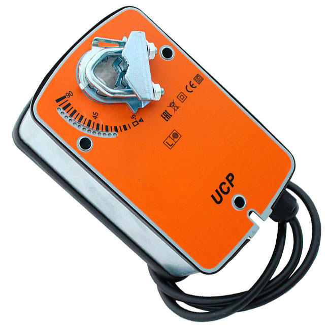 Электропривод LFU-24-05-S2 с возвратной пружиной для воздушных клапанов