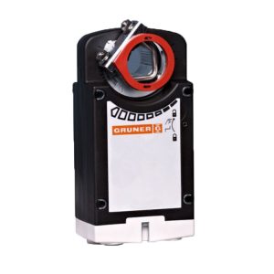 Электропривод Gruner 341C-024-05/RUS с возвратной пружиной для воздушных клапанов