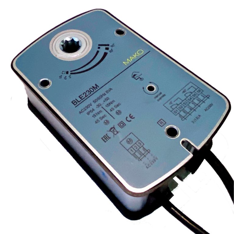 Электропривод BLE230M (15Hm) без возвратной пружины для дымовых клапанов