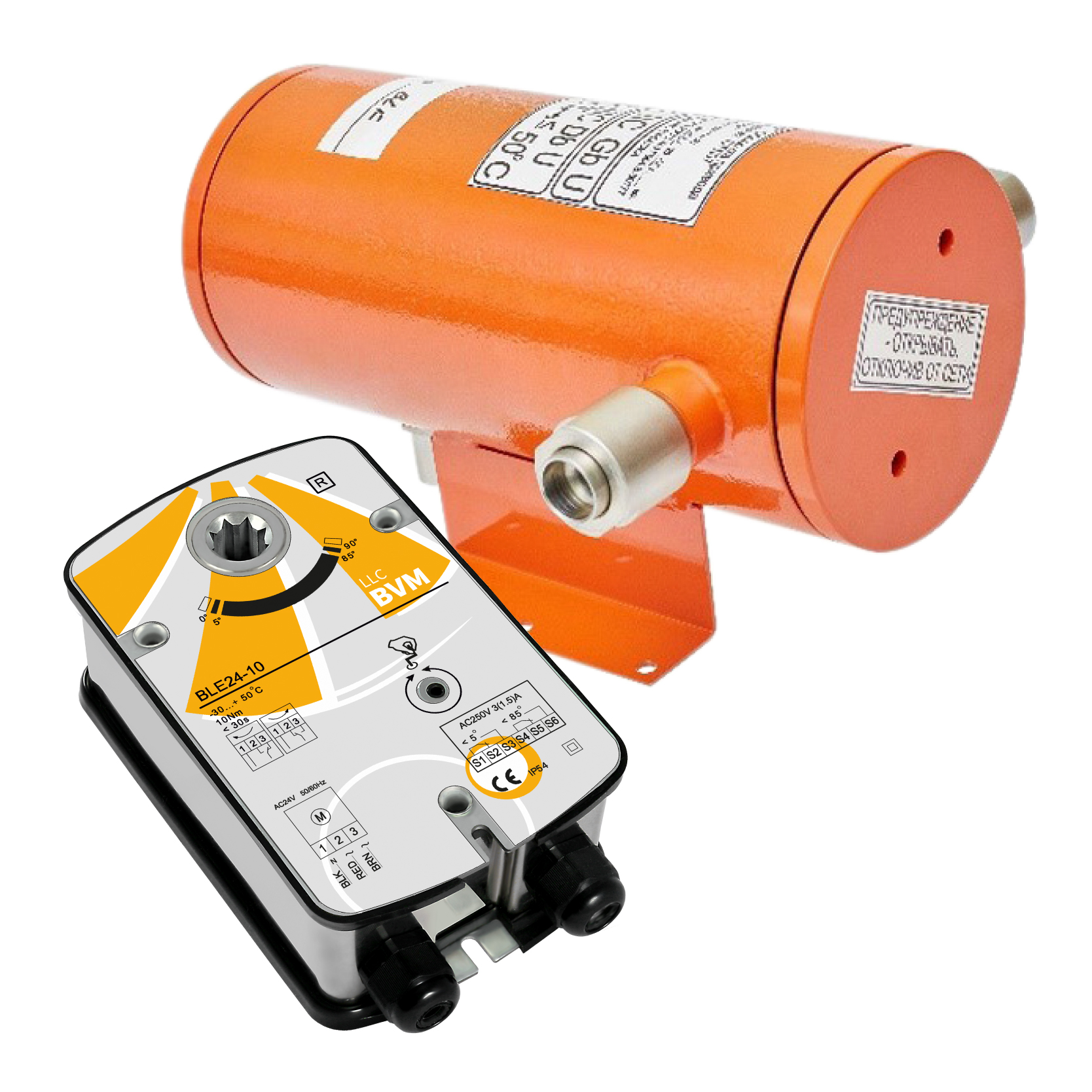 Взрывозащищённые электроприводы