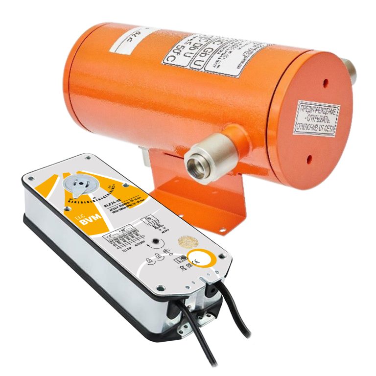 Взрывозащищённый электропривод BLF24-10 + СТЛ 07