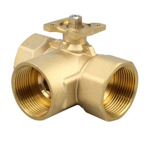 Трёхходовой шаровый кран BVM 3-way DN32 (KVS 16.0,25.0)