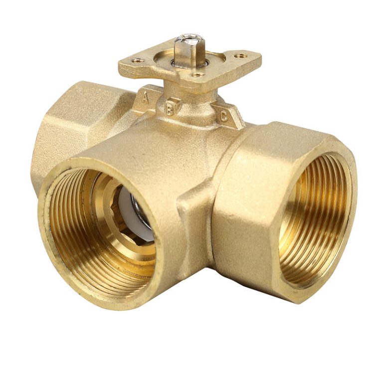 Трёхходовой шаровый кран BVM 3-way DN40 (KVS 25.0, 40.0)