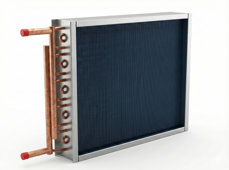 Подбор теплообменника для приточной вентиляции — расчёт мощности, рядность, параметры теплоносителя