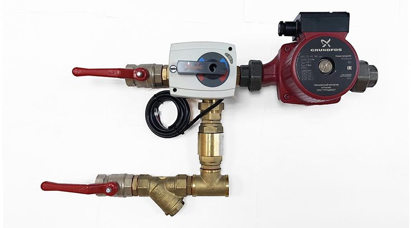 Защита теплообменника от разморозки