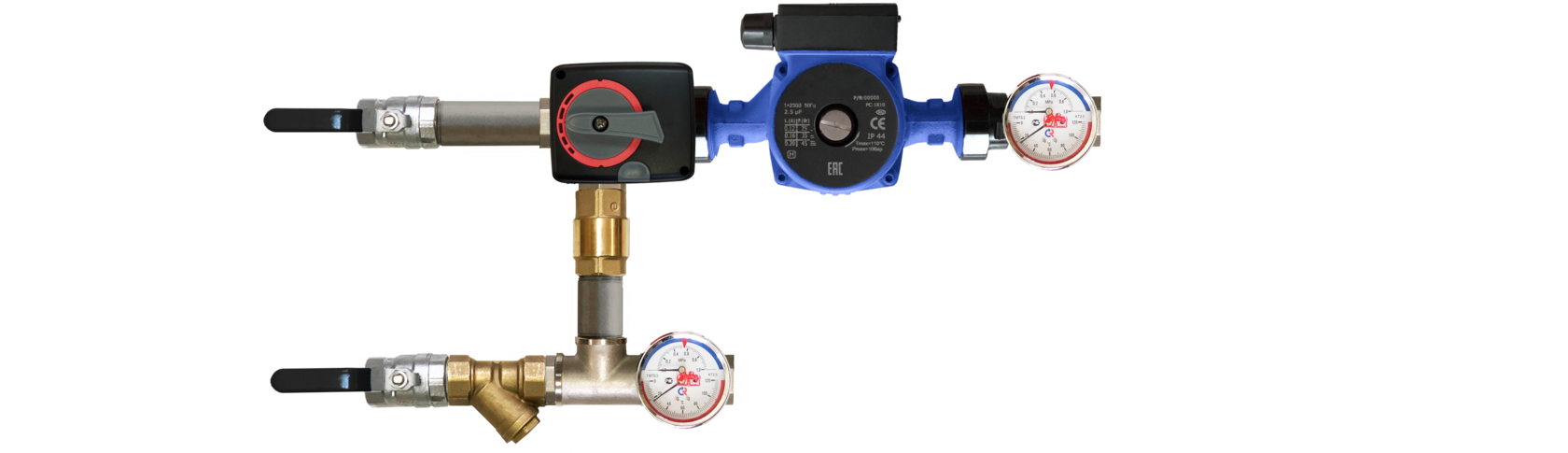 Смесительный узел LN 120F-90-80-3-PR