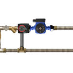 Смесительный узел SURP для водяного калорифера — внешний вид