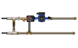 Смесительный узел SURP для водяного калорифера — внешний вид