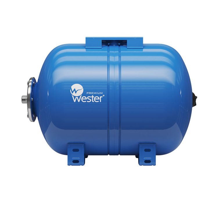 Гидроаккумулятор горизонтальный WESTER Premium WAO 19л 10 бар (к/ф из нерж.)