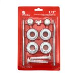 Комплект для монтажа  радиаторов с 2-мя  кронштейнами  1/2″ Wester