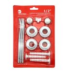 Комплект для монтажа  радиаторов с 3-мя  кронштейнами  1/2″ Wester