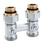 Гарнитура нижняя прямая 1/2Мх3/4”F*1/2”M в комплекте с переходниками 2 шт.