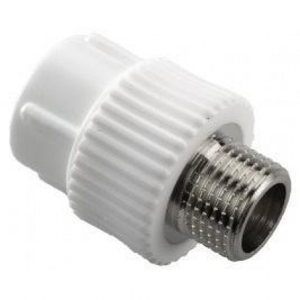 Муфта PP-R комб. (нар.рез.) 20х3/4″