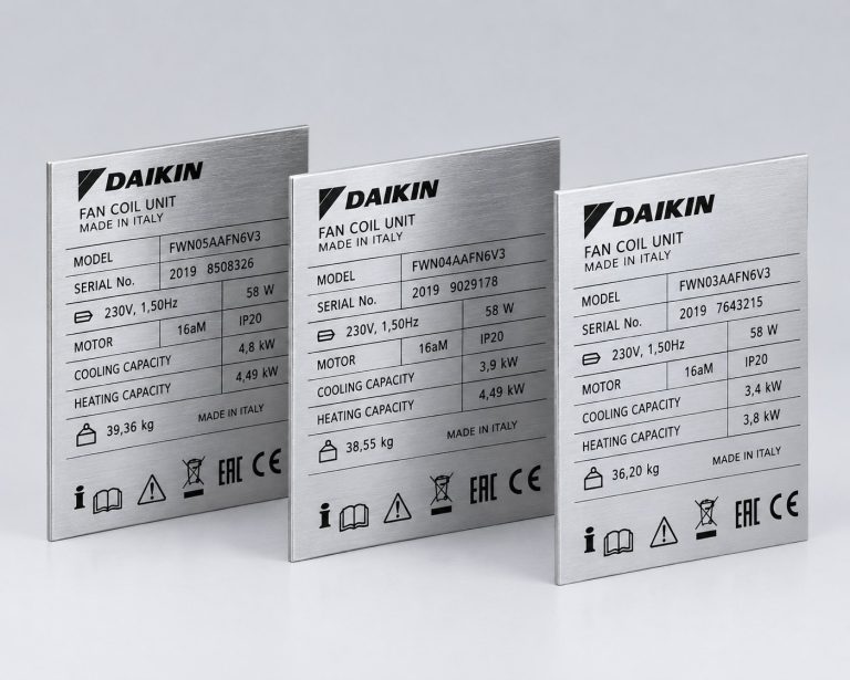 Обвязка фанкойла Daikin: расход по маркировке и подбор узла