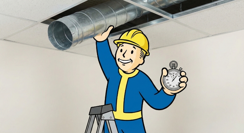 Расчёт скорости воздуха в воздуховоде